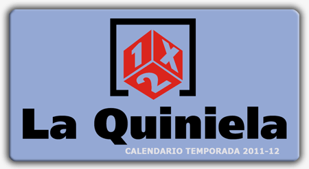 La Quiniela - Calendario oficial de la temporada 2011-2012