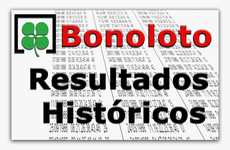 Histórico de los resultados de Bonoloto